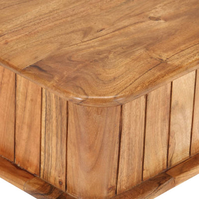 vidaXL Coffee Table 100x50x40 cm Solid Acacia Wood