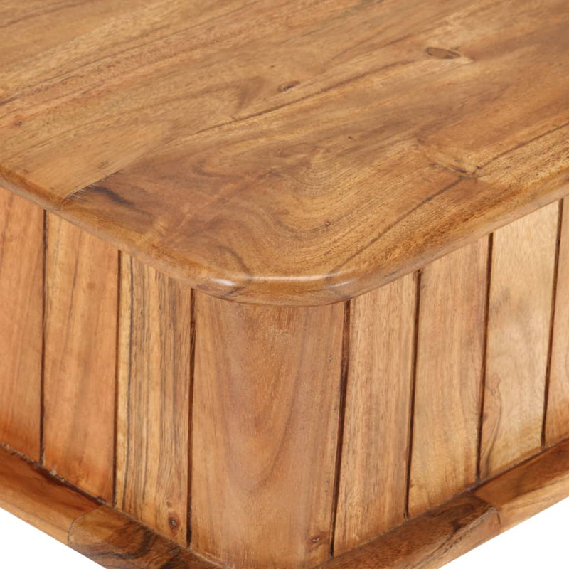 vidaXL Coffee Table 100x50x40 cm Solid Acacia Wood