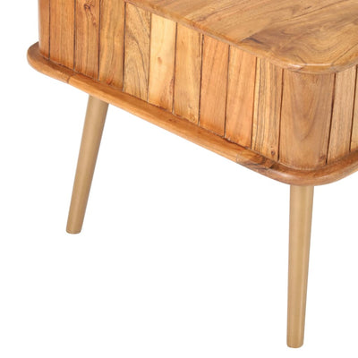 vidaXL Coffee Table 100x50x40 cm Solid Acacia Wood
