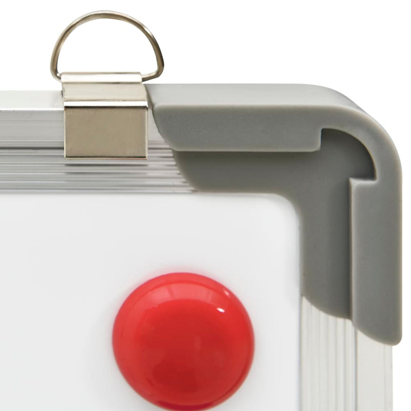 vidaXL Magnetic Dry-erase Whiteboard White 60x40 cm Steel