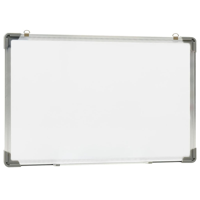vidaXL Magnetic Dry-erase Whiteboard White 60x40 cm Steel