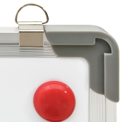 vidaXL Magnetic Dry-erase Whiteboard White 60x40 cm Steel