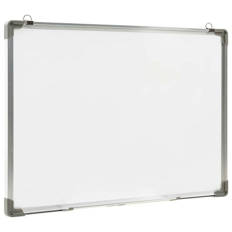 vidaXL Magnetic Dry-erase Whiteboard White 60x40 cm Steel