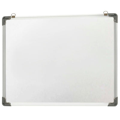 vidaXL Magnetic Dry-erase Whiteboard White 60x40 cm Steel