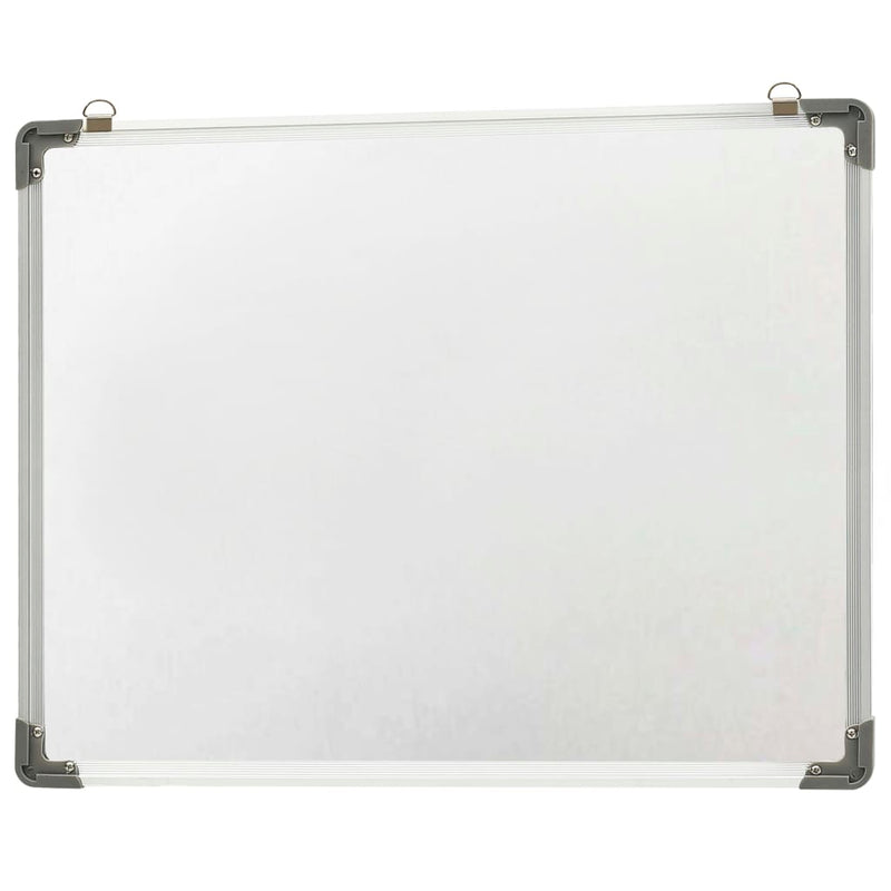 vidaXL Magnetic Dry-erase Whiteboard White 60x40 cm Steel