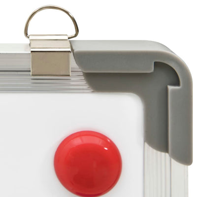 vidaXL Magnetic Dry-erase Whiteboard White 60x40 cm Steel