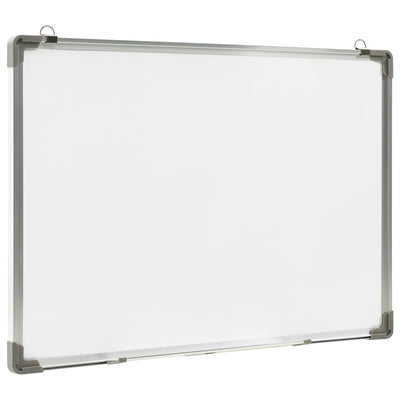 vidaXL Magnetic Dry-erase Whiteboard White 60x40 cm Steel