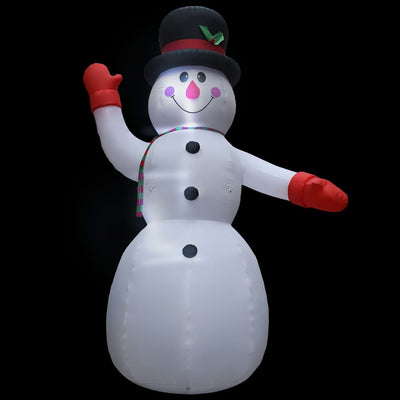 vidaXL Christmas Inflatable Snowman with LED IP44 600 cm XXL