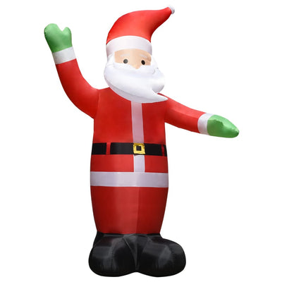vidaXL Inflatable Santa Claus with LEDs Christmas Decoration IP44 4.5 m