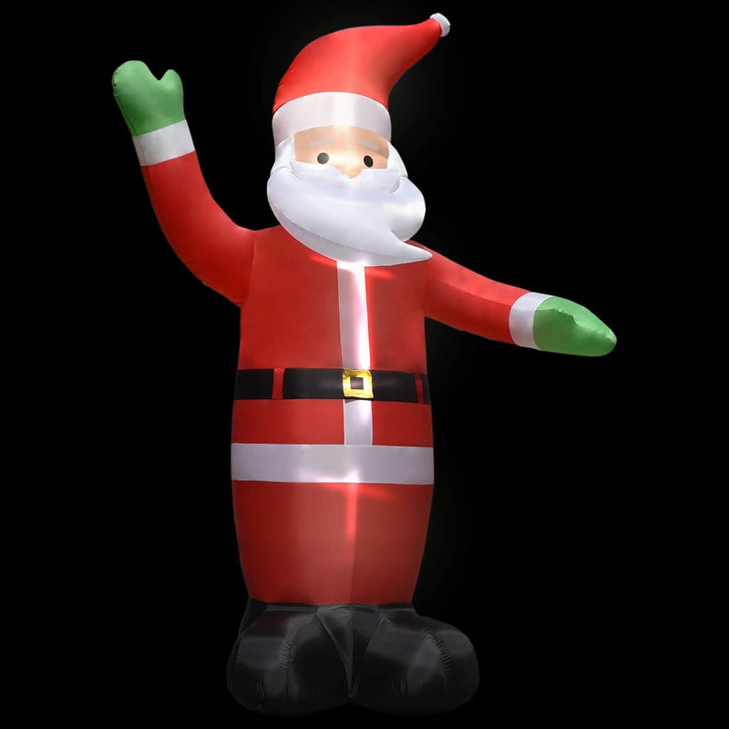 vidaXL Inflatable Santa Claus with LEDs Christmas Decoration IP44 4.5 m