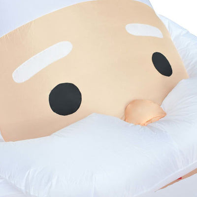 vidaXL Inflatable Santa Claus with LEDs Christmas Decoration IP44 4.5 m