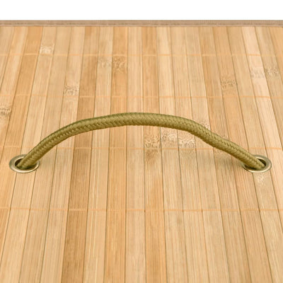 vidaXL Bamboo Storage Boxes 4 pcs