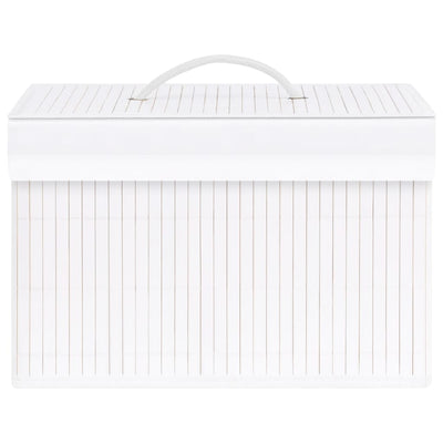 vidaXL Bamboo Storage Boxes 4 pcs