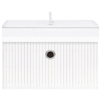 vidaXL Bamboo Storage Boxes 4 pcs