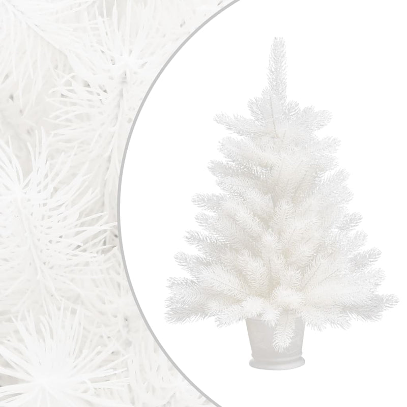 vidaXL Artificial Christmas Tree Lifelike Needles White 90 cm