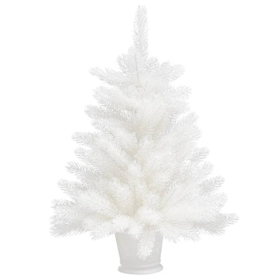 vidaXL Artificial Christmas Tree Lifelike Needles White 90 cm