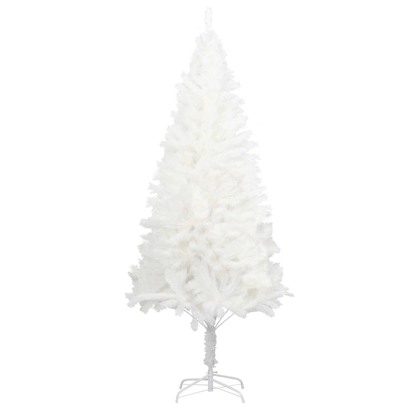 vidaXL Artificial Christmas Tree Lifelike Needles White 150 cm