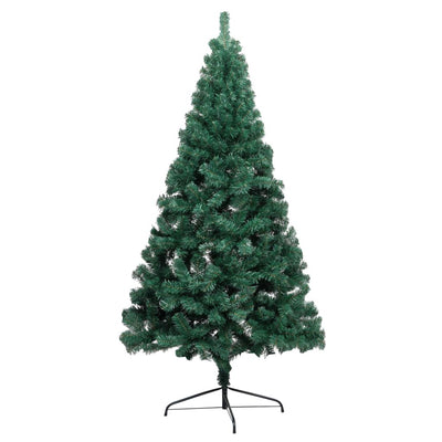 vidaXL Artificial Half Christmas Tree with Stand Green 150 cm PVC