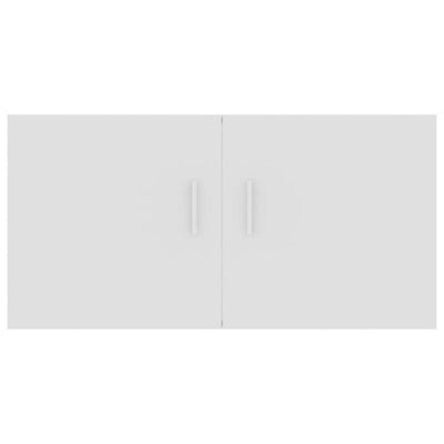 vidaXL Wall Mounted Cabinet Black 80x39x40 cm Engineered Wood