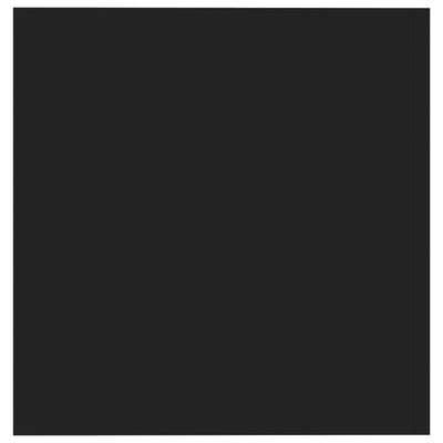 vidaXL Wall Mounted Cabinet Black 80x39x40 cm Engineered Wood