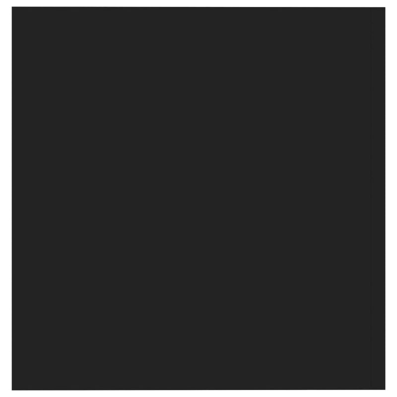 vidaXL Wall Mounted Cabinet Black 80x39x40 cm Engineered Wood