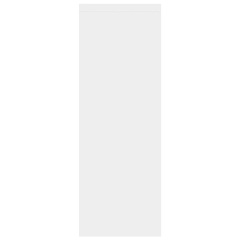 vidaXL Wall Shelf White 45.1x16x45.1 cm Engineered Wood