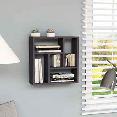 vidaXL Wall Shelf Sonoma Oak 45.1x16x45.1 cm Engineered Wood