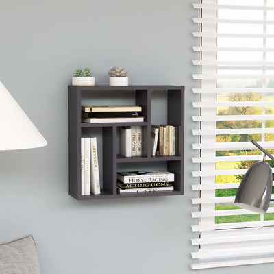 vidaXL Wall Shelf Sonoma Oak 45.1x16x45.1 cm Engineered Wood