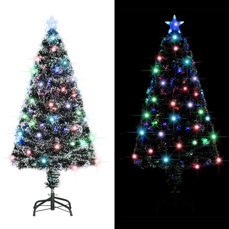 vidaXL Pre-lit Christmas Tree with Stand 120 cm 135 Branches