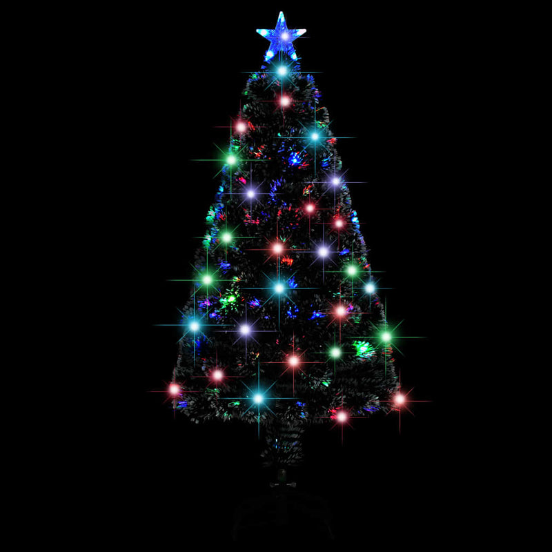 vidaXL Pre-lit Christmas Tree with Stand 120 cm 135 Branches