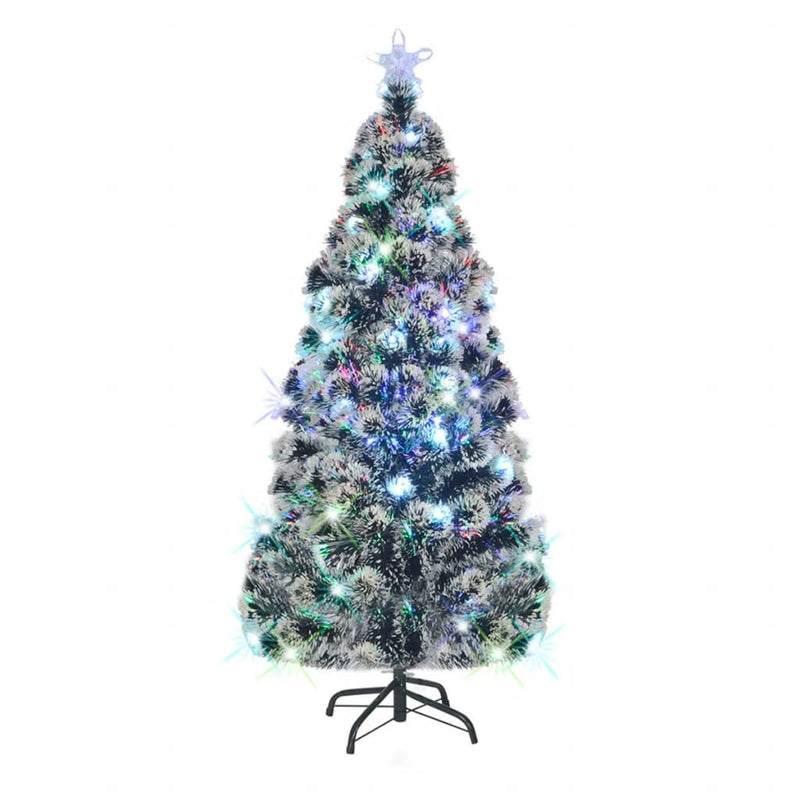 vidaXL Pre-lit Christmas Tree with Stand 180 cm 220 Branches