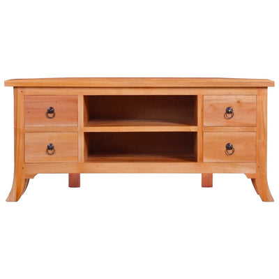 vidaXL TV Cabinet 100x40x45 cm Solid Mahogany Wood