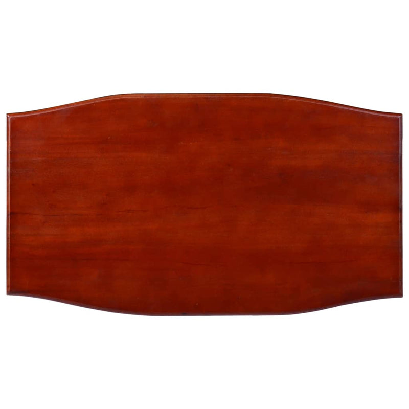 vidaXL Coffee Table Classical Brown 90x50x40 cm Solid Mahogany Wood
