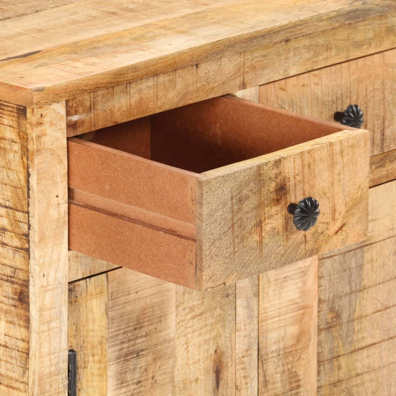 vidaXL Sideboard 59x35x75 cm Rough Mango Wood