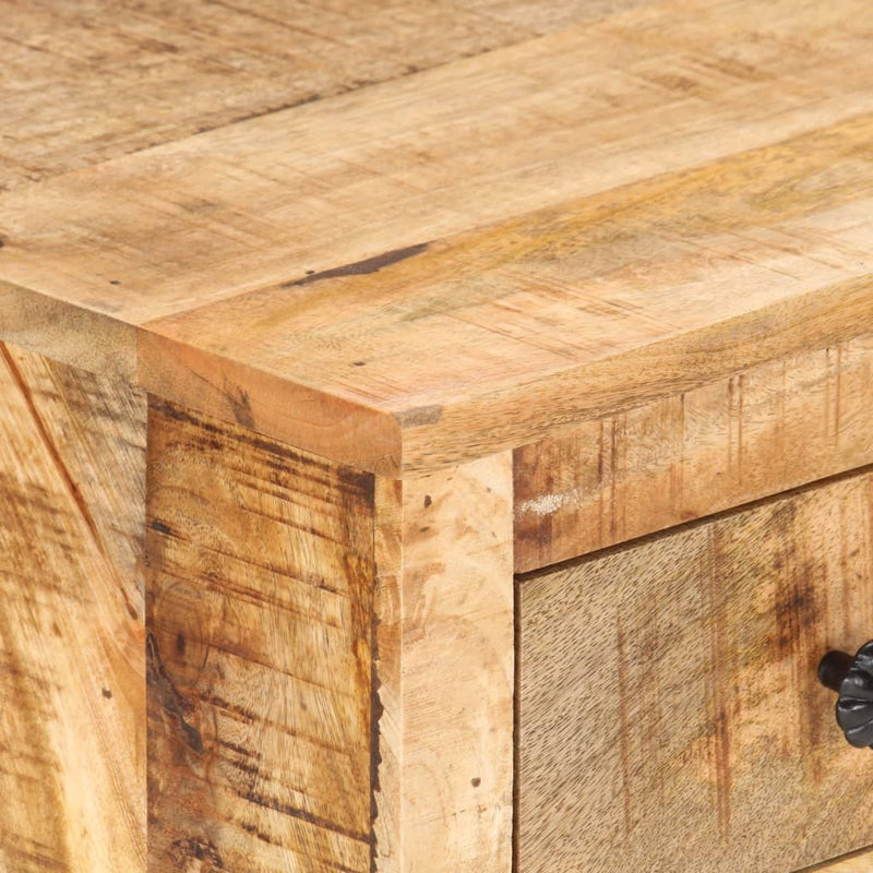 vidaXL Sideboard 59x35x75 cm Rough Mango Wood