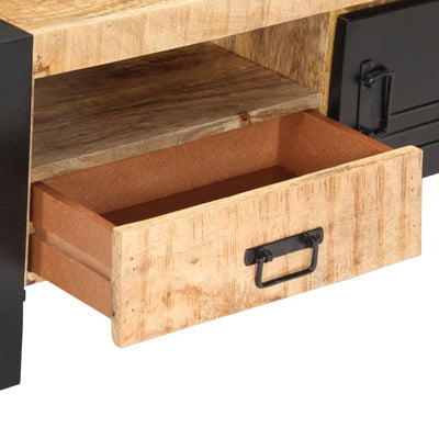 vidaXL Coffee Table 100x50x40 cm Rough Mango Wood