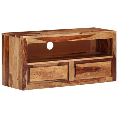 vidaXL TV Cabinet 88x30x40 cm Solid Wood