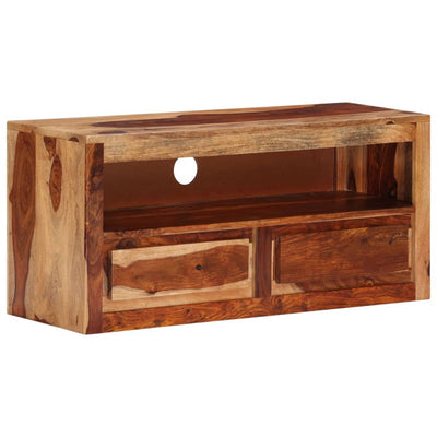 vidaXL TV Cabinet 88x30x40 cm Solid Wood