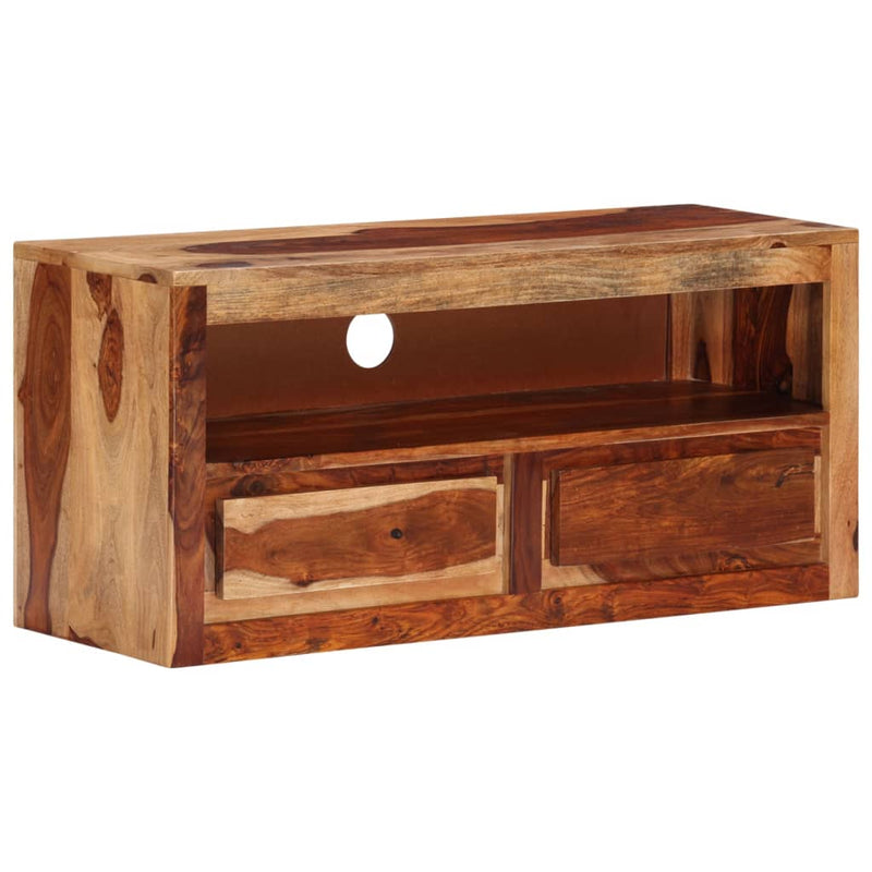 vidaXL TV Cabinet 88x30x40 cm Solid Wood