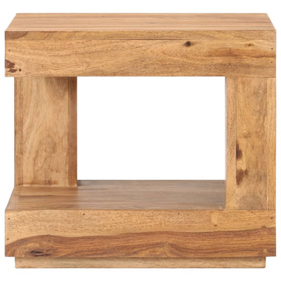 vidaXL Coffee Table 45x45x40 cm Solid Wood Acacia