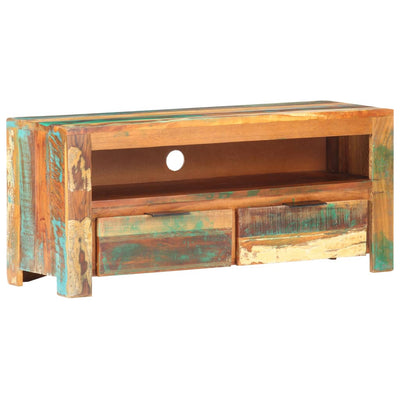 vidaXL TV Cabinet 90x30x40 cm Solid Reclaimed Wood