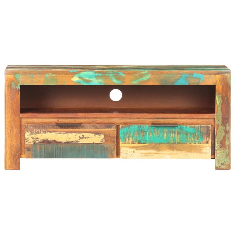 vidaXL TV Cabinet 90x30x40 cm Solid Reclaimed Wood