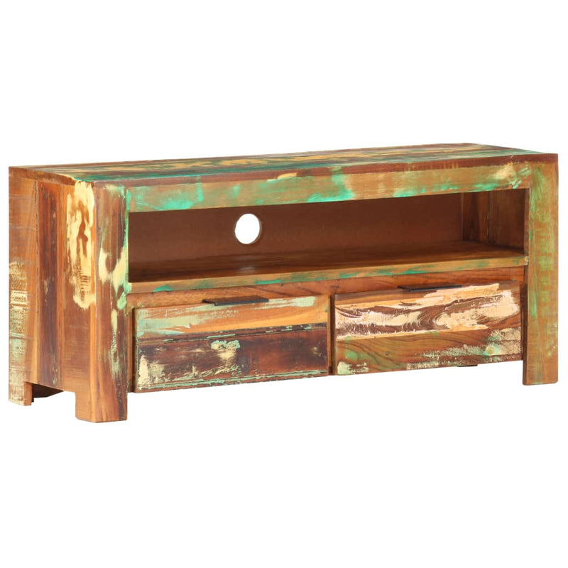 vidaXL TV Cabinet 90x30x40 cm Solid Reclaimed Wood