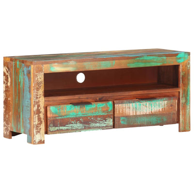 vidaXL TV Cabinet 90x30x40 cm Solid Reclaimed Wood