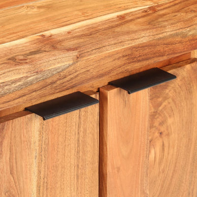 vidaXL Sideboard 59x33x75 cm Solid Acacia Wood