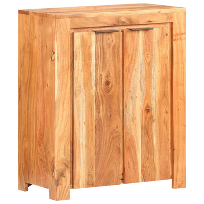 vidaXL Sideboard 59x33x75 cm Solid Acacia Wood