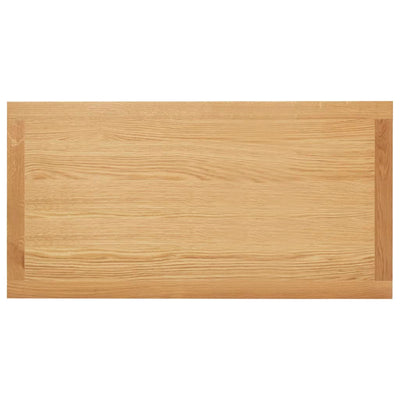 vidaXL Coffee Table 110x55x40 cm Solid Oak Wood