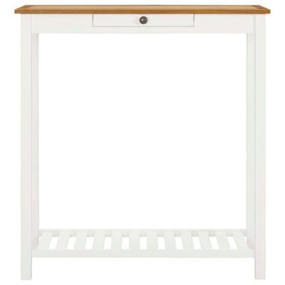 vidaXL Bar table 100x40x110 cm Solid Oak Wood