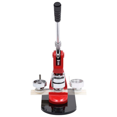 vidaXL Badge Maker Machine with Circle Cutter 44 mm