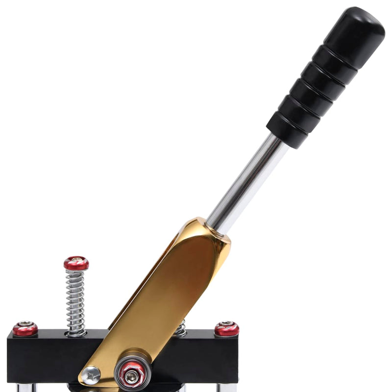 vidaXL Badge Maker Machine with Circle Cutter Rotate Punch 44 mm